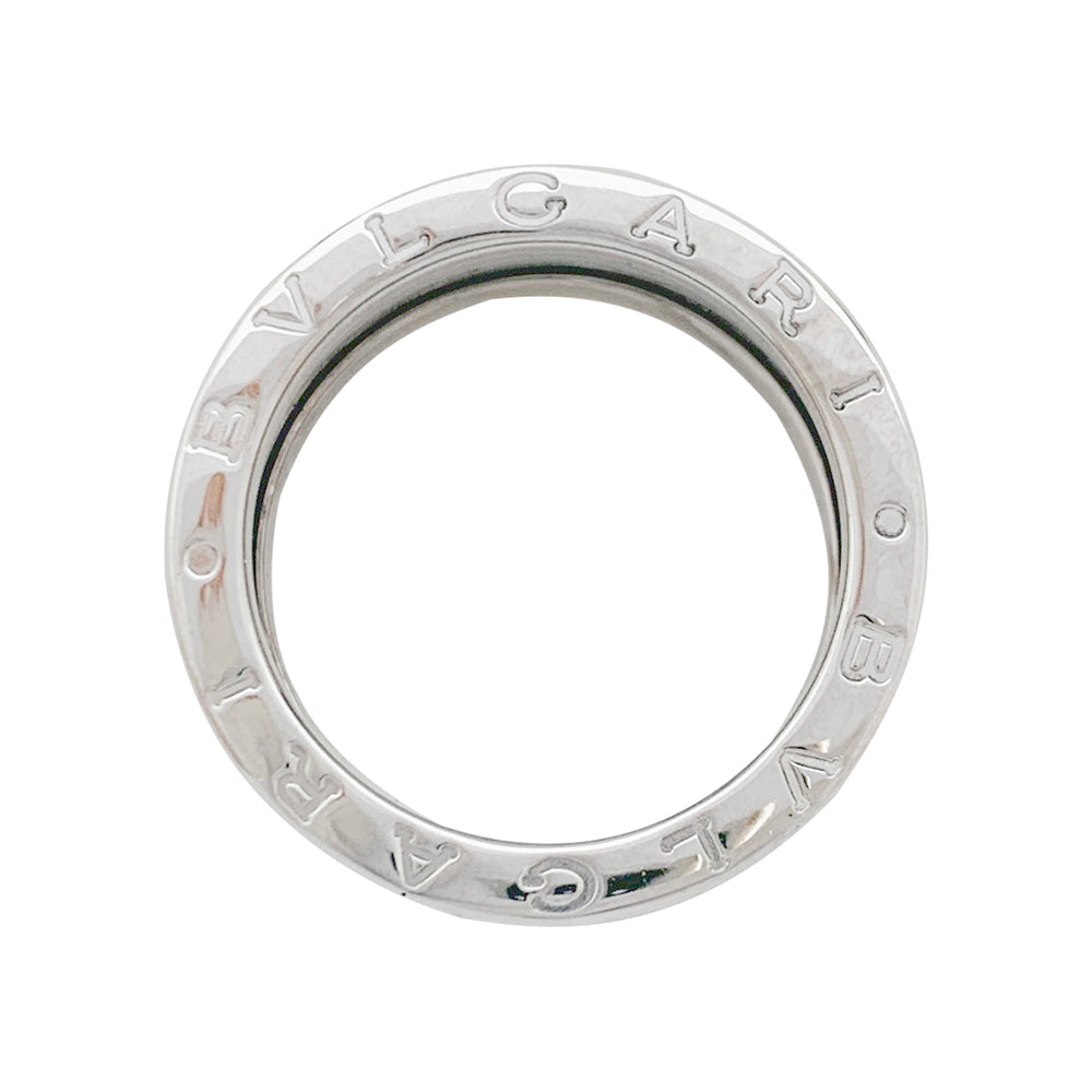 Bague Bulgari, "B.Zero1", or blanc.