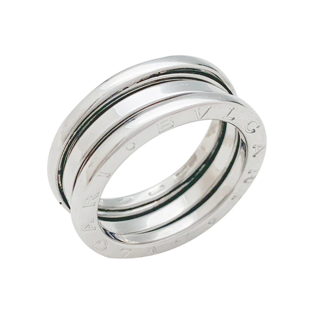 Bague Bulgari, "B.Zero1", or blanc.