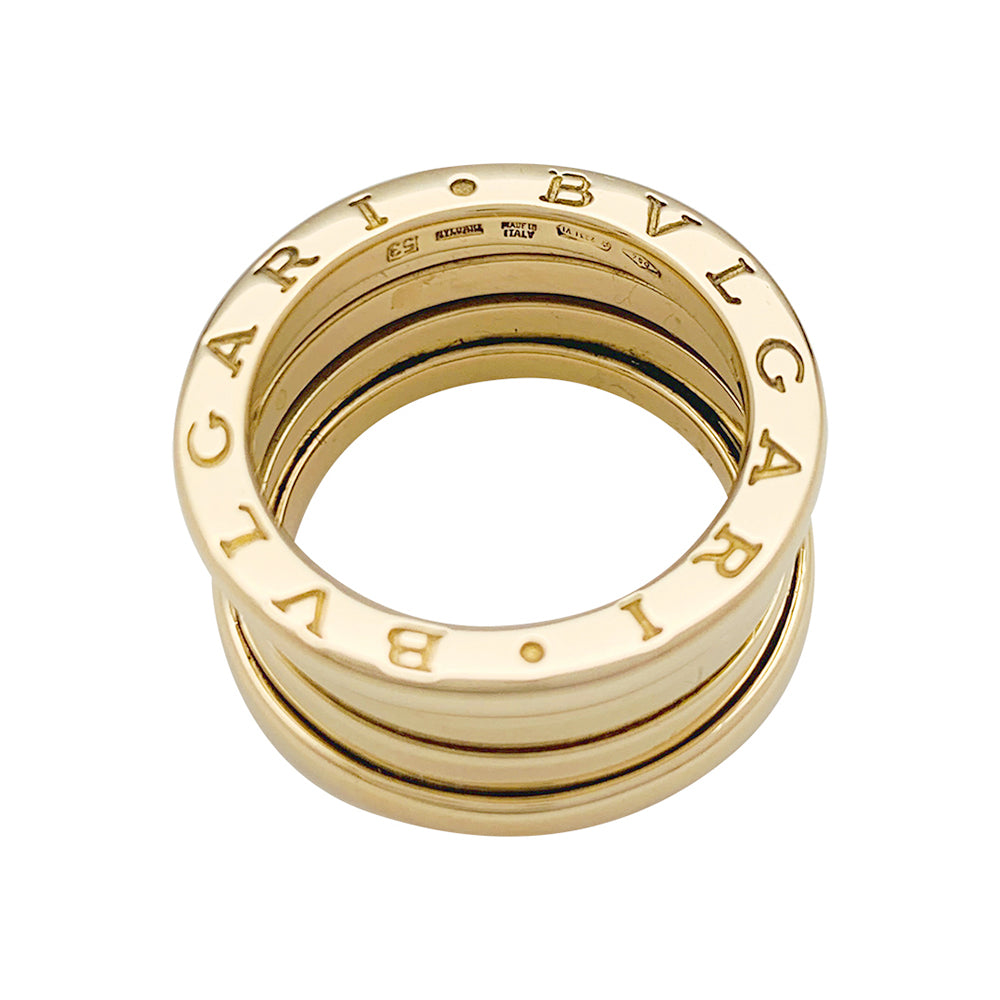 Bague Bulgari, "B.Zero1", or jaune.