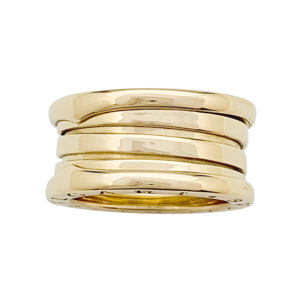 Bague Bulgari, "B.Zero1", or jaune.
