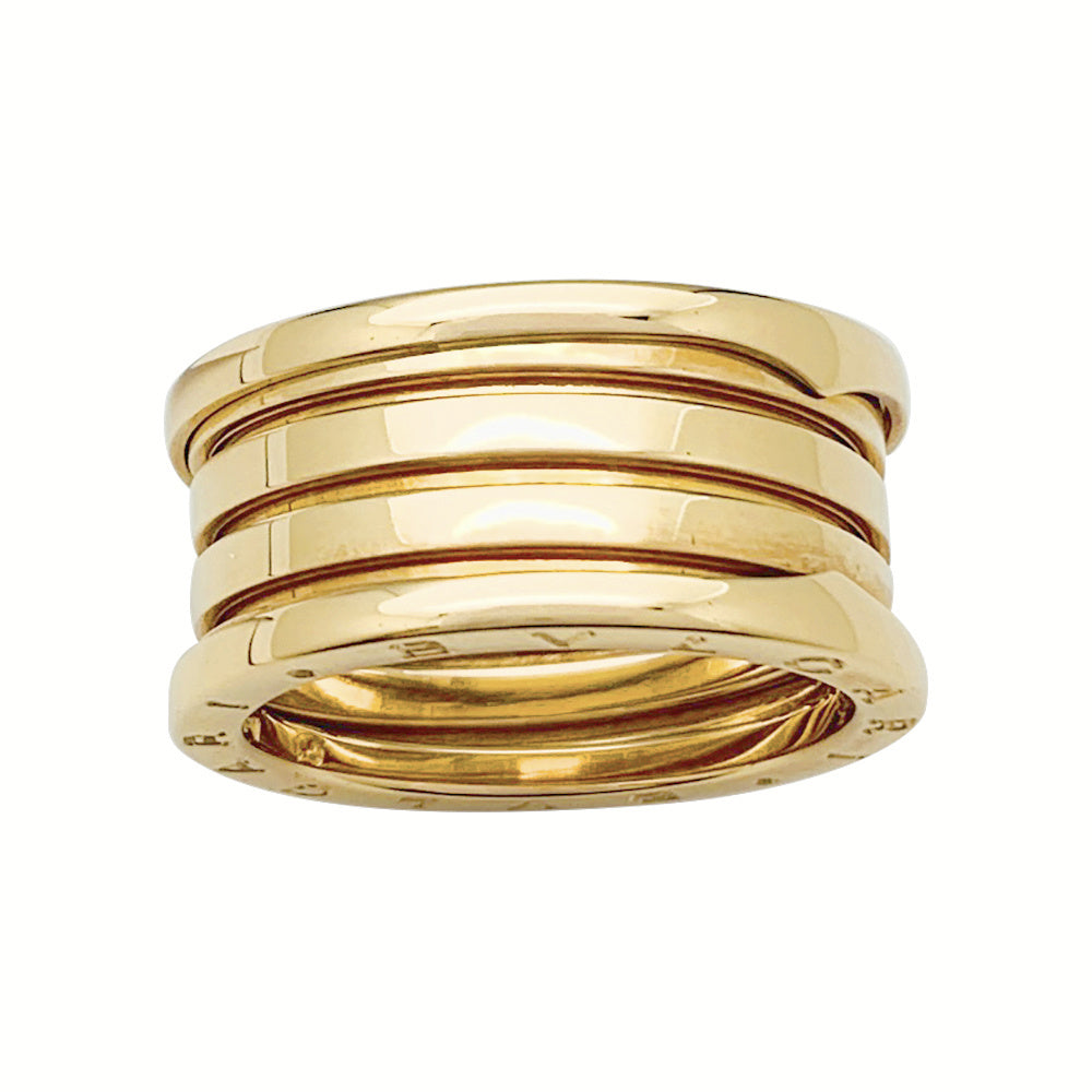 Bague Bulgari, "B.Zero1", or jaune.