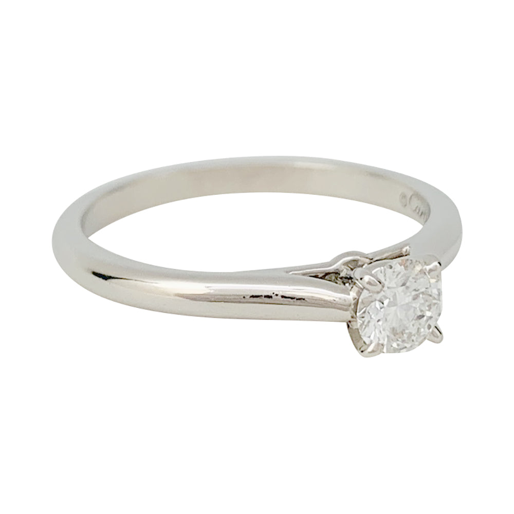 Cartier solitaire, "1895", 0.32 ct diamond, platinum.