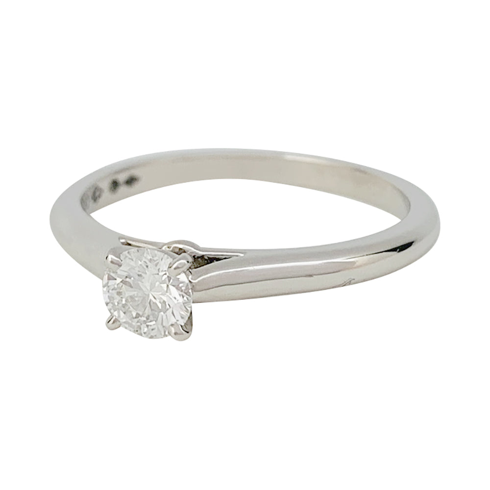 Cartier solitaire, "1895", 0.32 ct diamond, platinum.