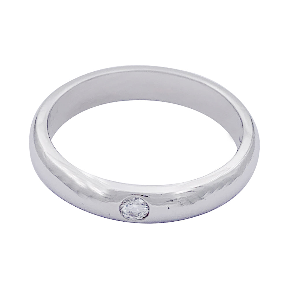Bague Cartier, "1895", platine, diamant.