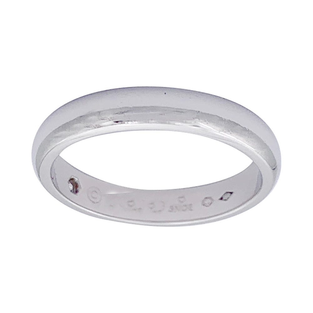 Bague Cartier, "1895", platine, diamant.