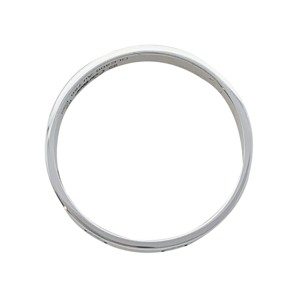 Bague Cartier, "Alliance Love", or blanc.