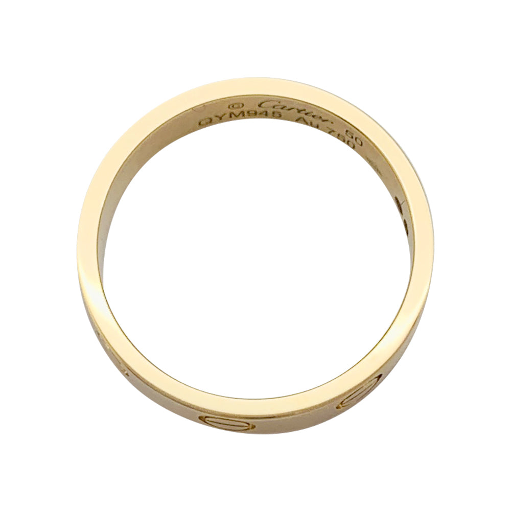 Bague Cartier, "Alliance Love", or jaune.
