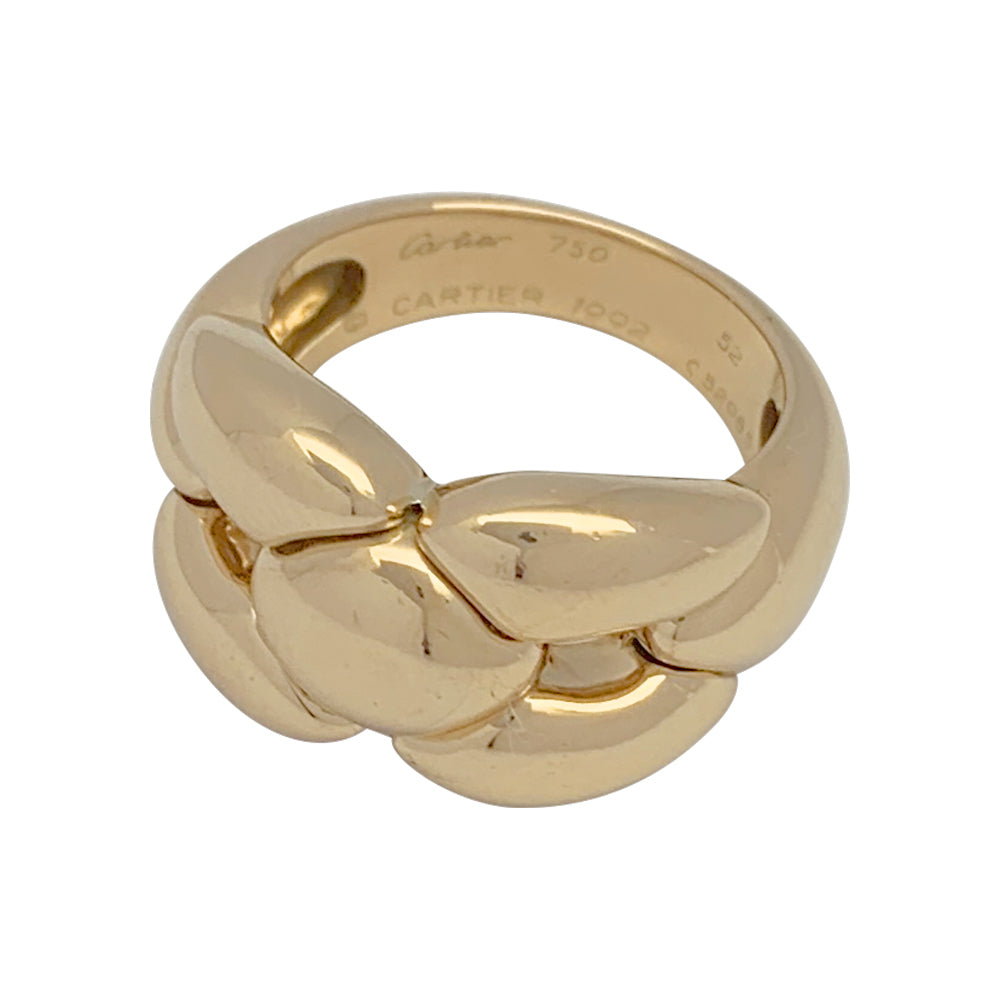 Cartier ring, "Margot", yellow gold.