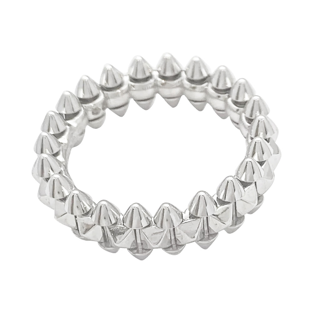 Bague Cartier, "Clash", or blanc.