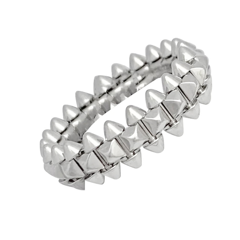 Bague Cartier, "Clash", or blanc.