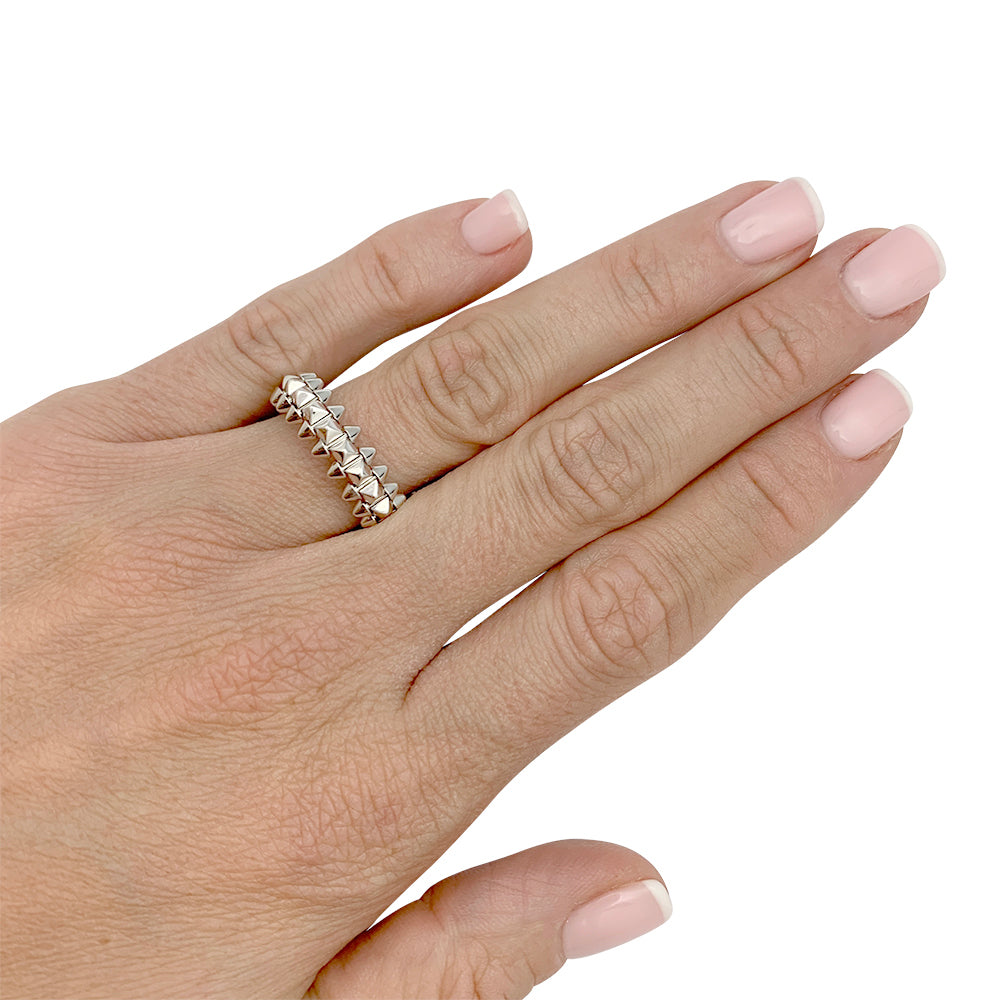Bague Cartier, "Clash", or blanc.