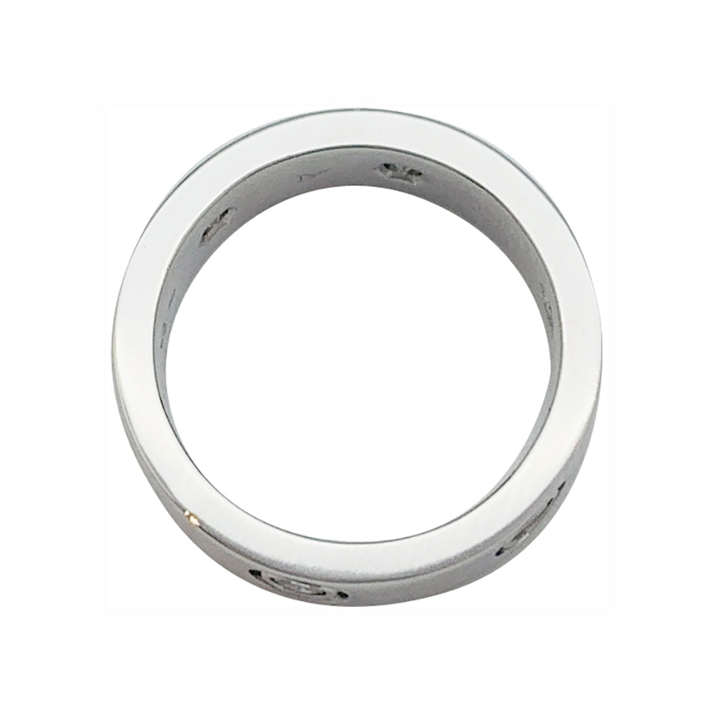 Cartier ring, "Love", white gold, diamonds.