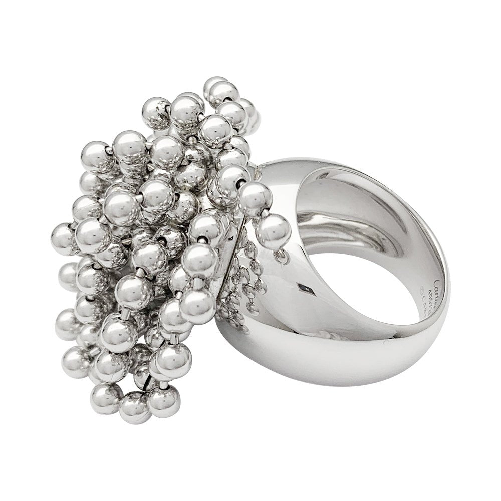 Bague Cartier, "Paris Nouvelle Vague", or blanc. - Maison Eloe