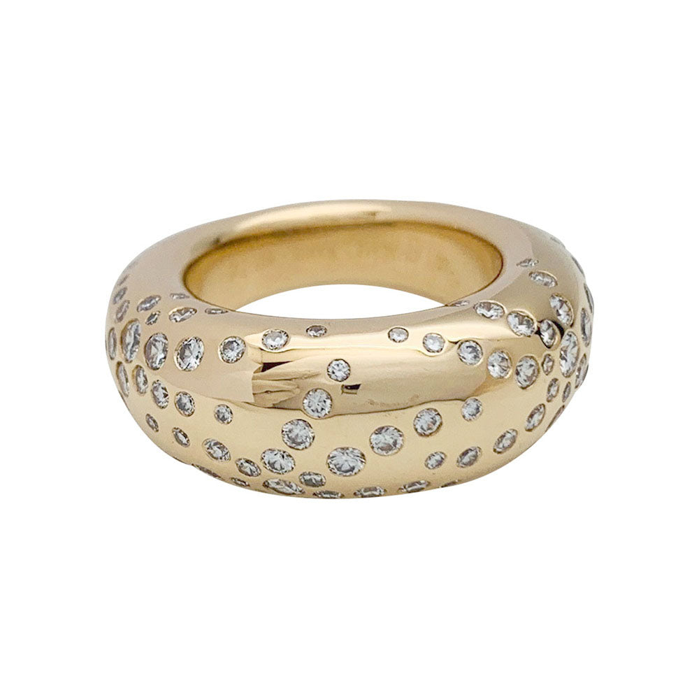 Bague Chaumet, "Anneau Feux d'Artifices", or jaune, diamants.