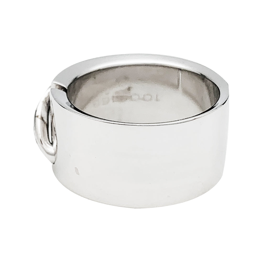 Chaumet white gold and diamond ring, "Liens" collection.