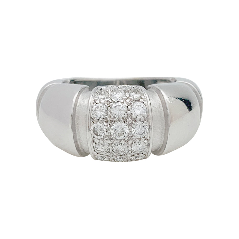 Mauboussin ring, "Nadja", white gold, diamonds.