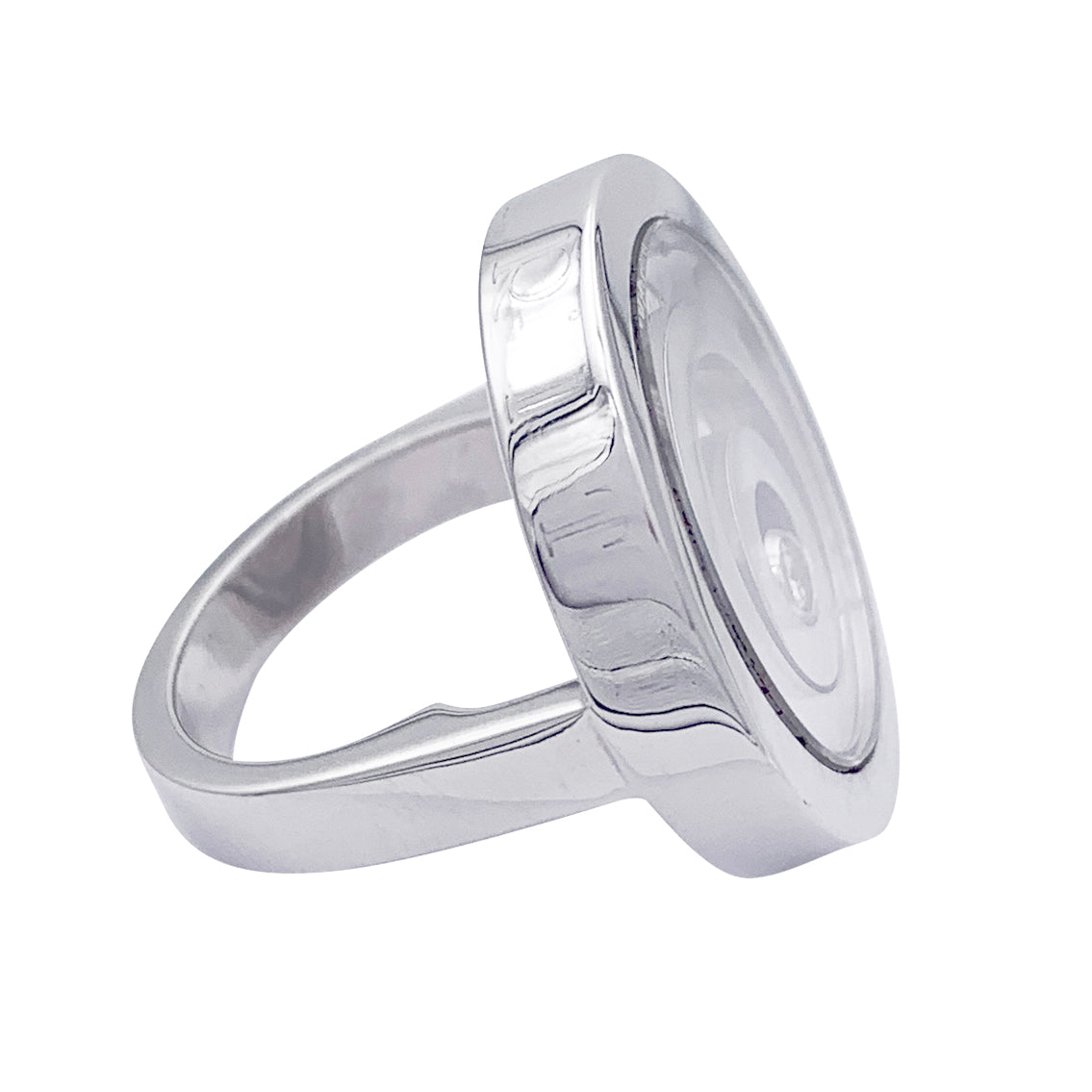 Chopard ring, "Happy Spirit", white gold, diamond.