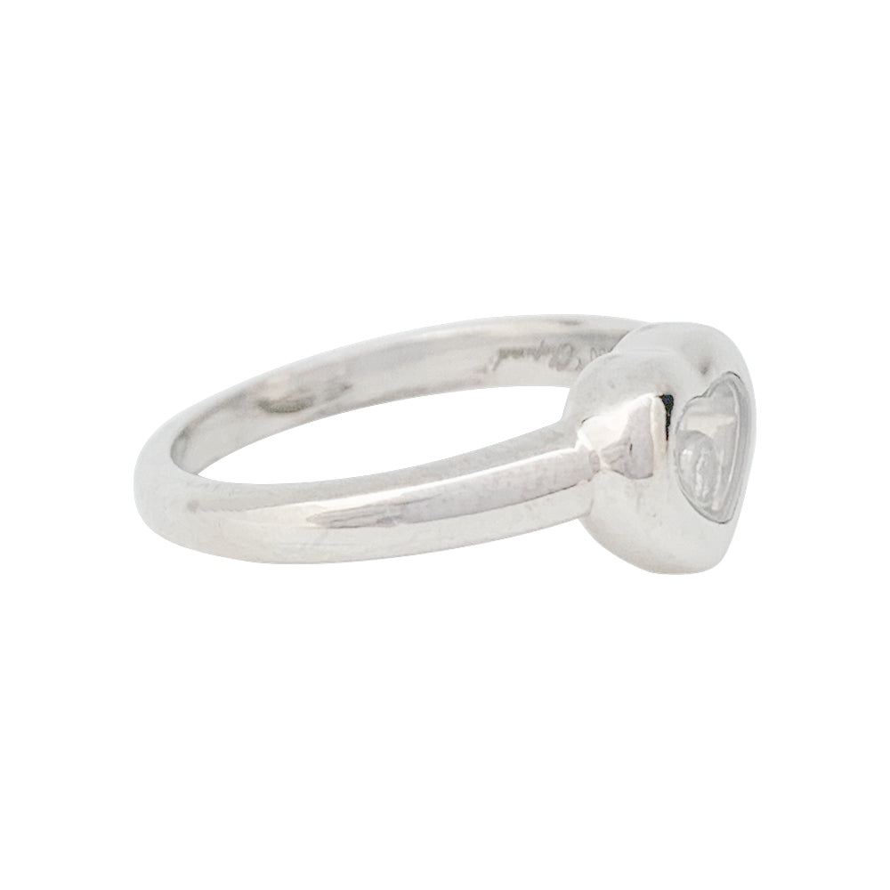 Chopard "Happy Diamonds" ring in white gold, diamond.