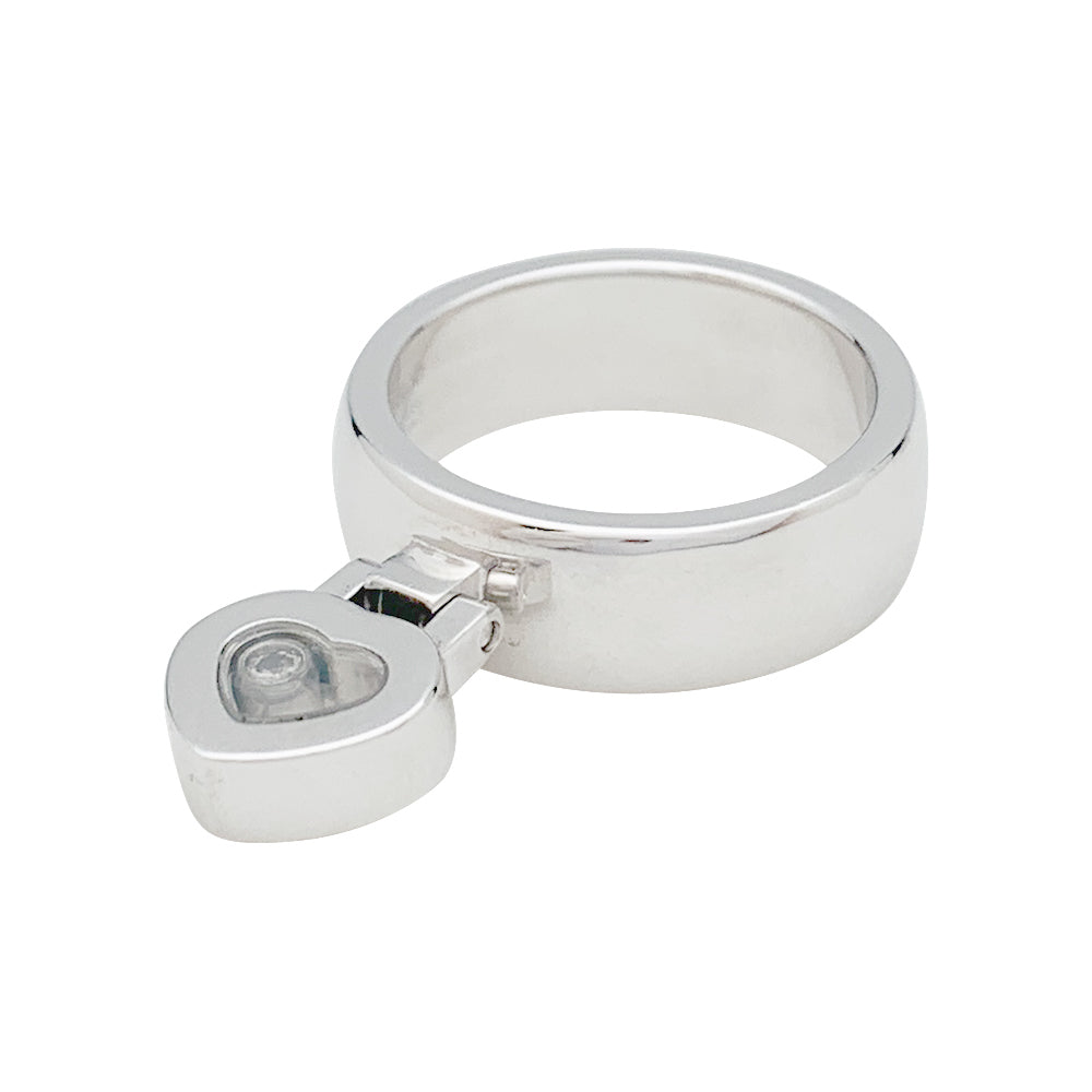 Chopard "Happy Diamonds" ring in white gold, diamond.