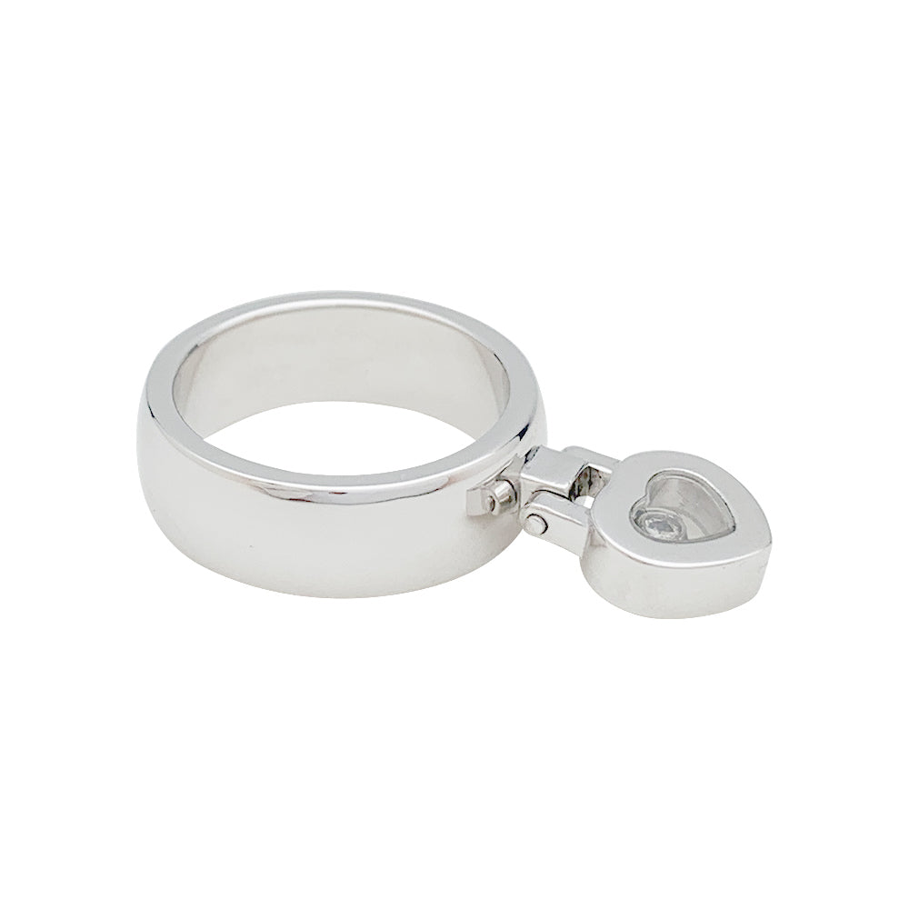 Bague Chopard "Happy Diamonds" en or blanc, diamant.