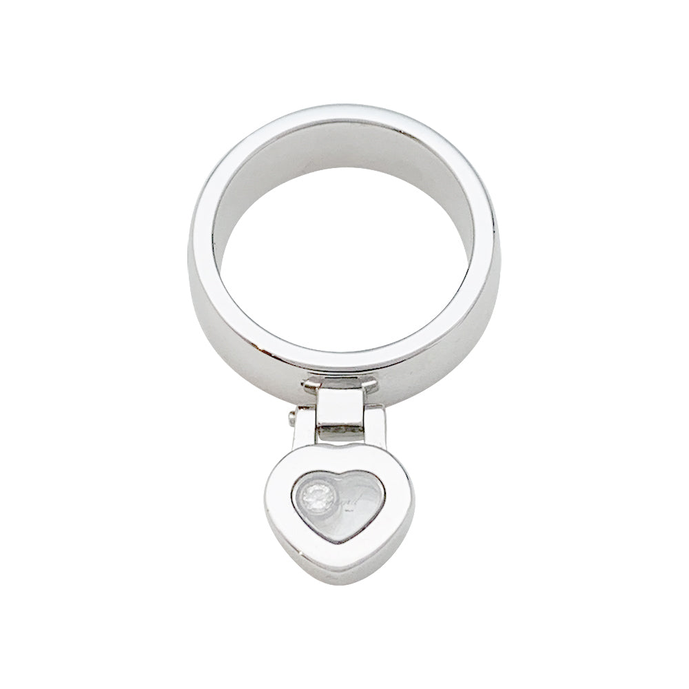 Chopard "Happy Diamonds" ring in white gold, diamond.