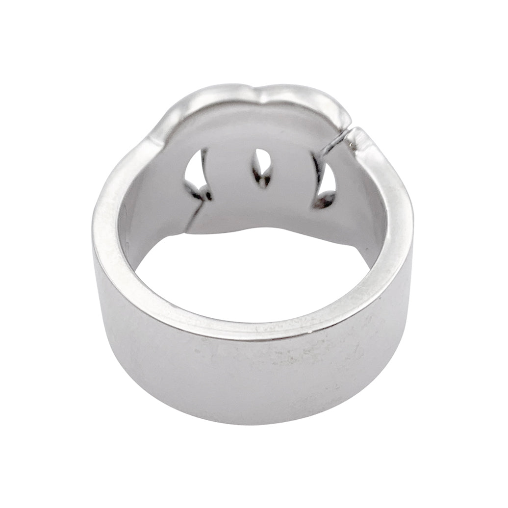 Bague Dinh Van, "Menottes", argent.