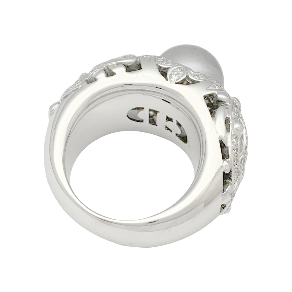 Dior ring, "Désirée", white gold, diamonds.