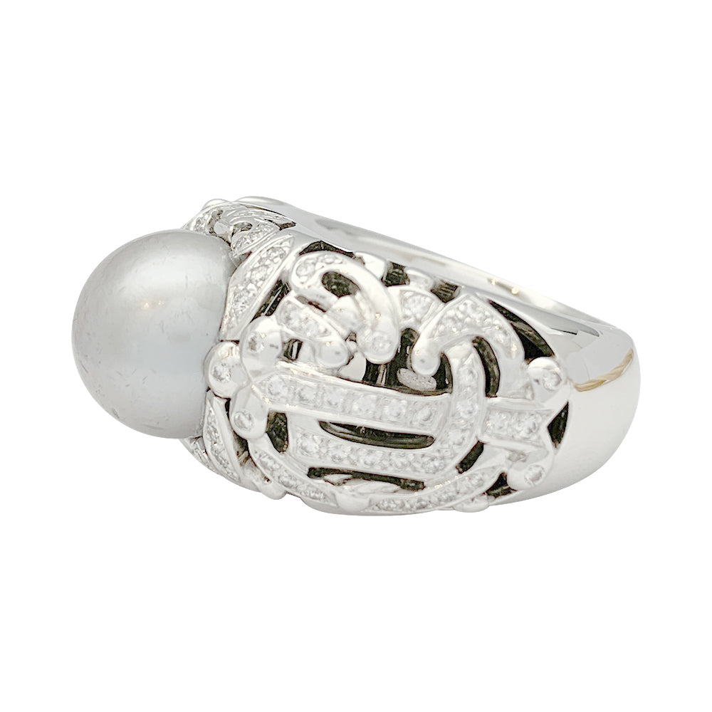 Dior ring, "Désirée", white gold, diamonds.