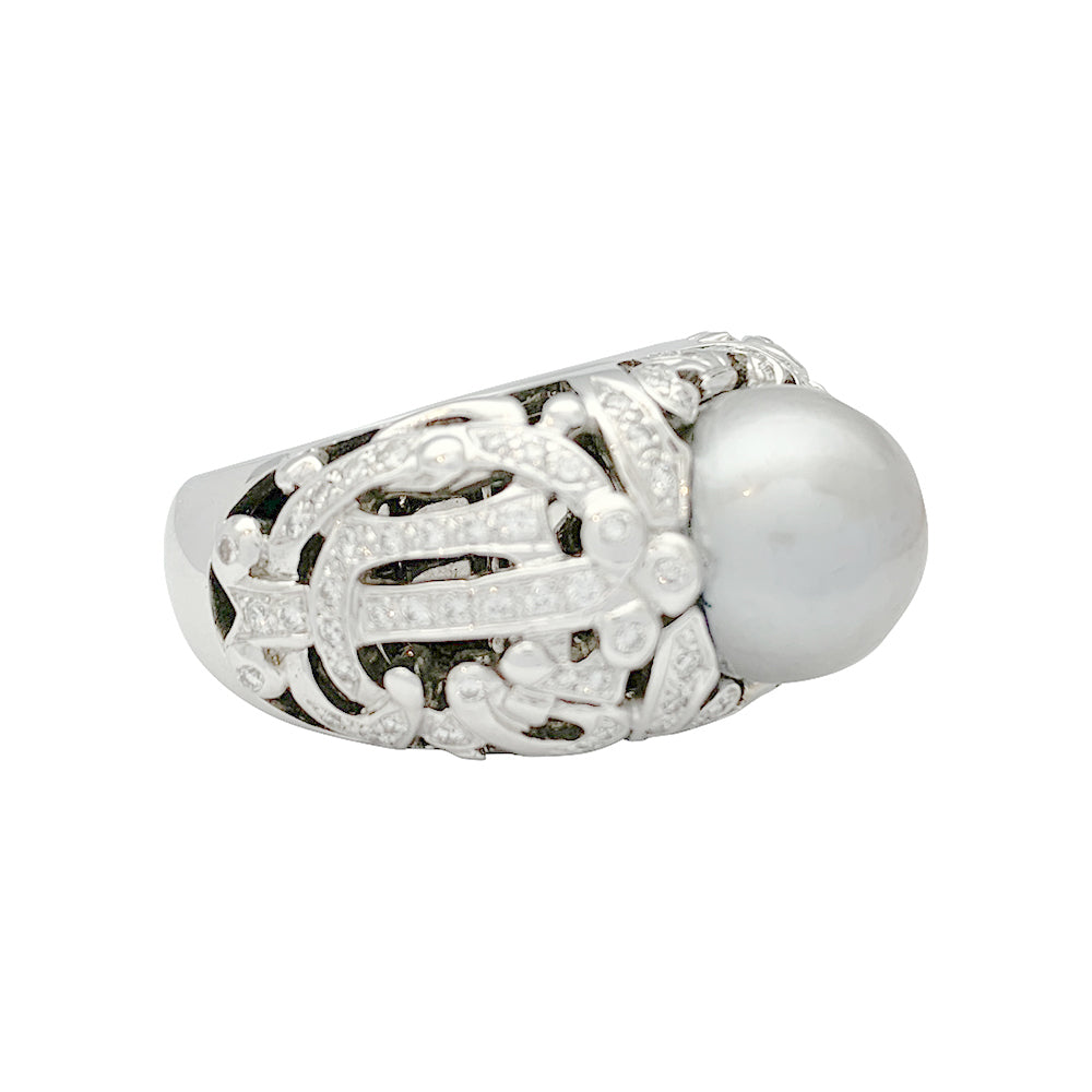 Dior ring, "Désirée", white gold, diamonds.