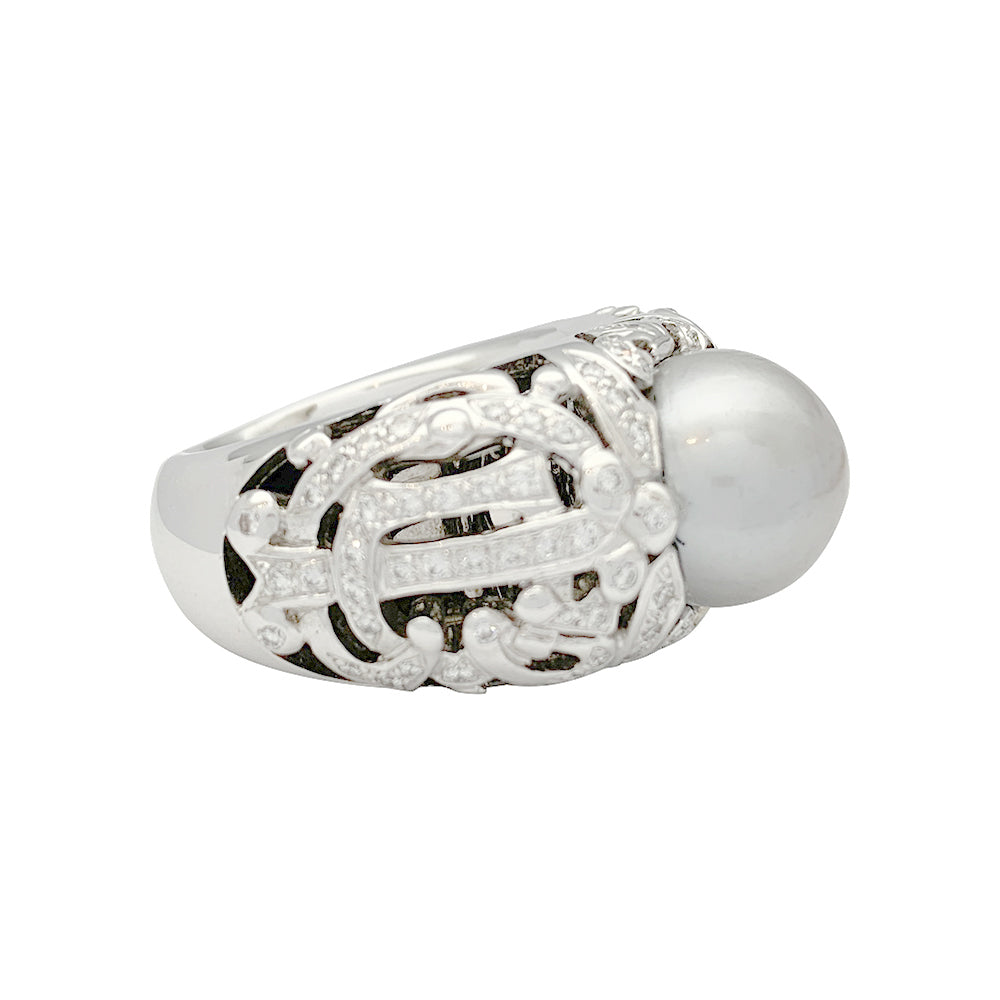 Dior ring, "Désirée", white gold, diamonds.
