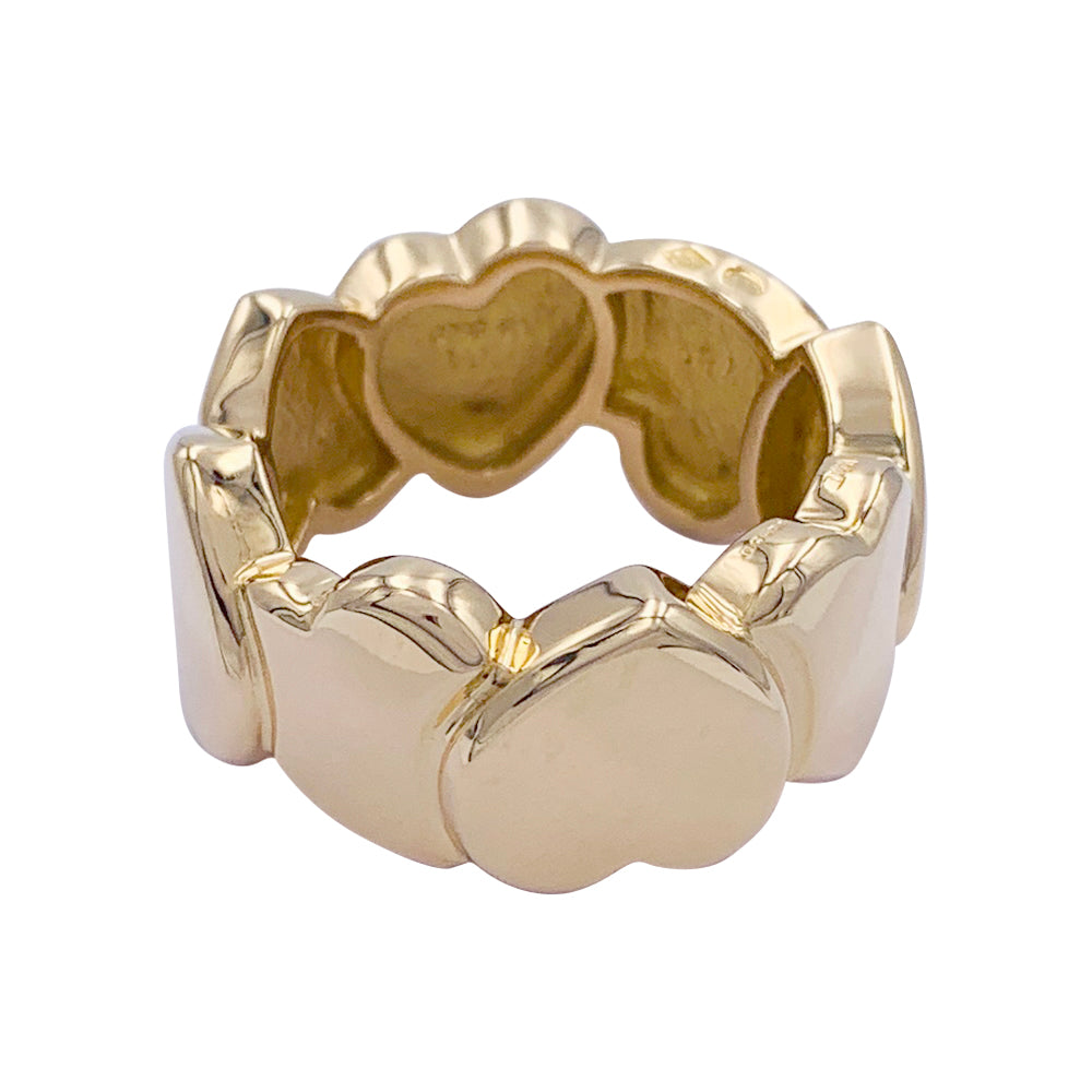 Fred ring, "Ace of Hearts", yellow gold.