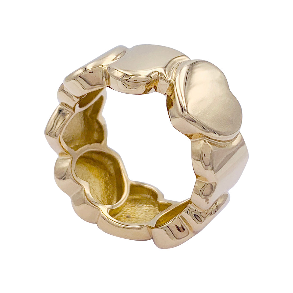 Fred ring, "Ace of Hearts", yellow gold.