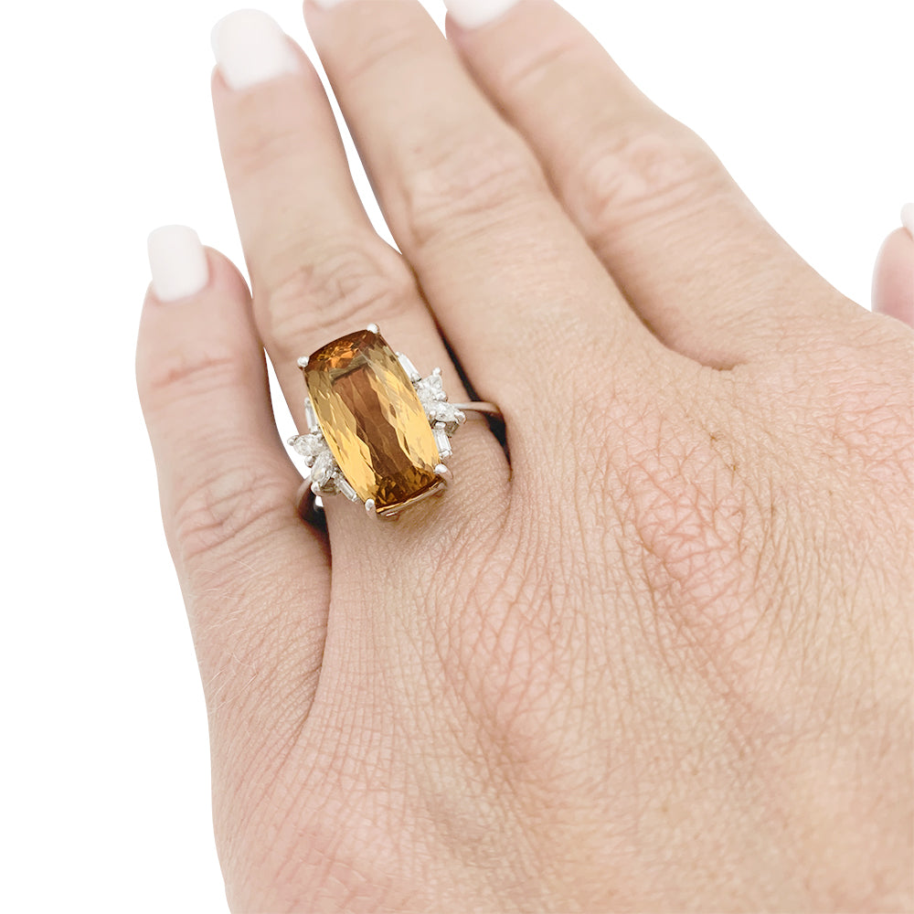H.Stern andalusite ring, diamonds, white gold.