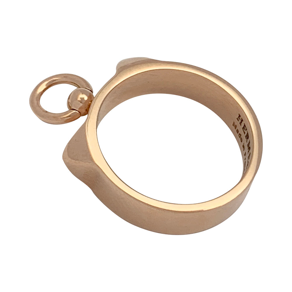Hermès ring, "Dog Collar", pink gold.