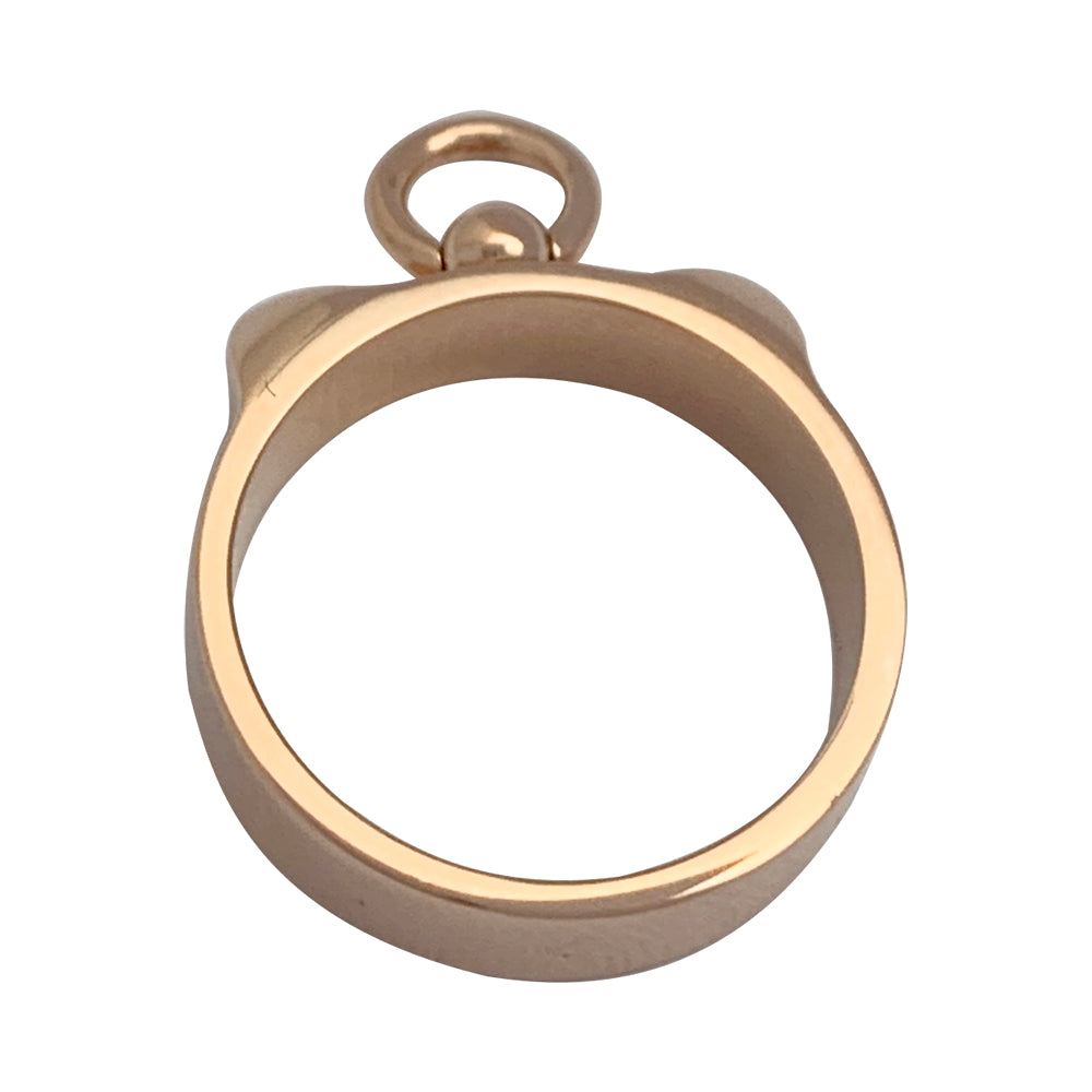 Hermès ring, "Dog Collar", pink gold.