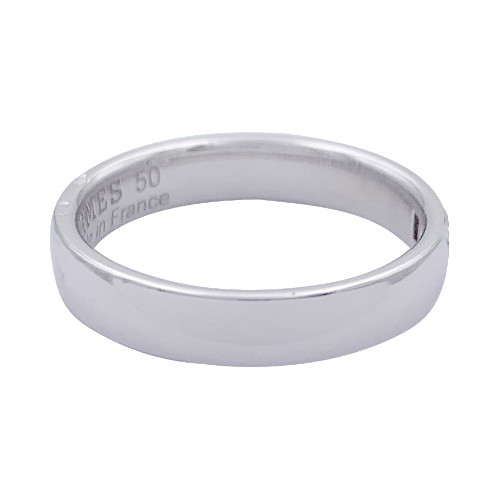 Bague Hermès, "Ever Héraklès", or blanc, diamants.
