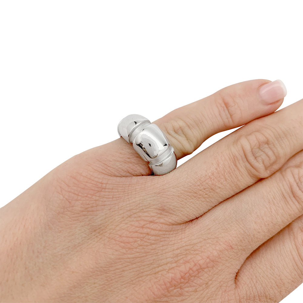 Mauboussin ring, "Nadja", white gold.
