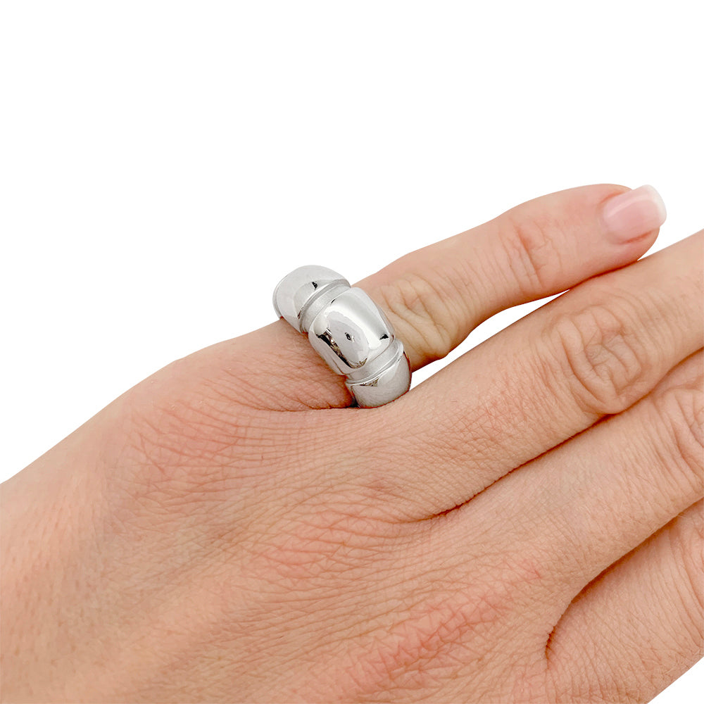 Mauboussin ring, "Nadja", white gold.