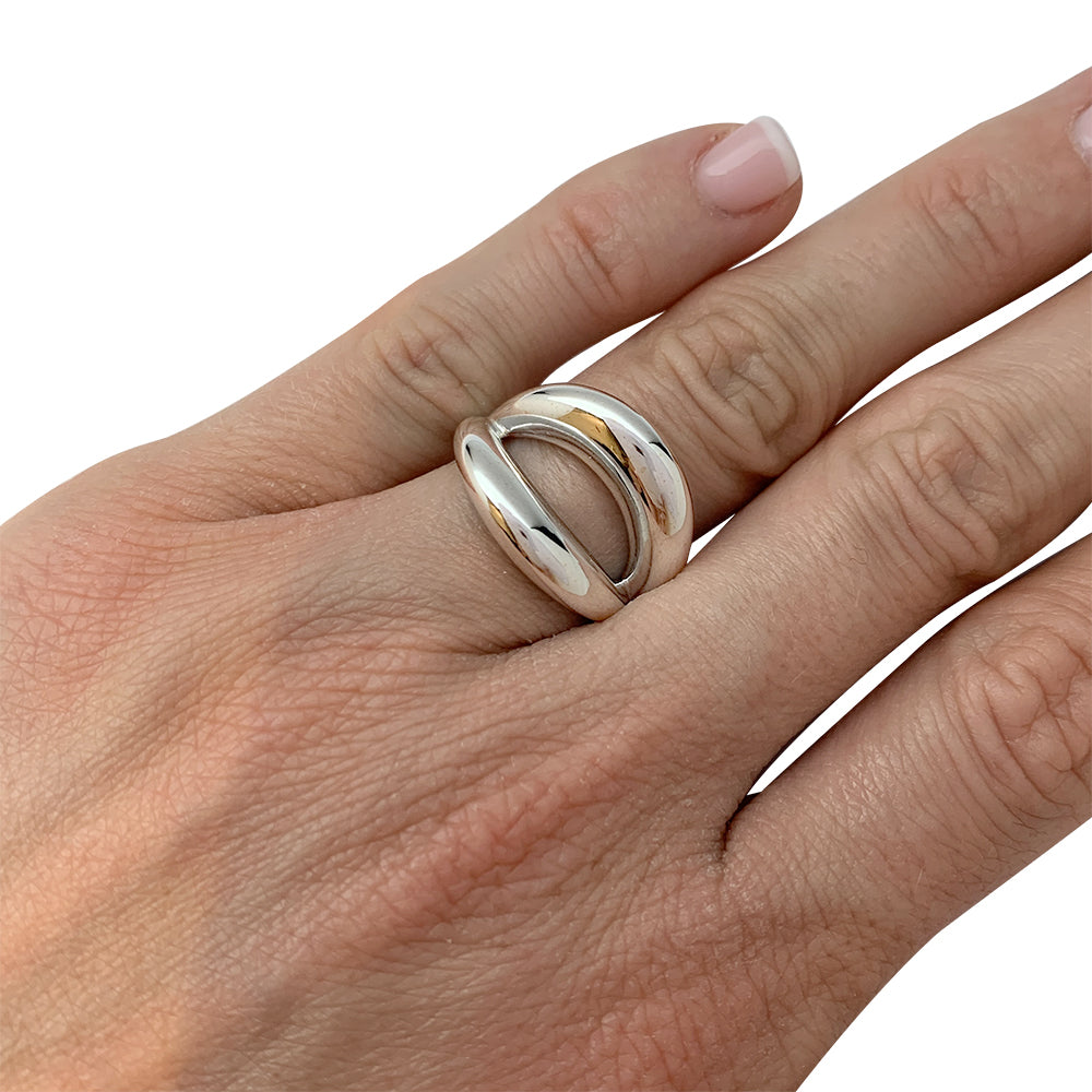 Mauboussin ring, "Twins", white gold.