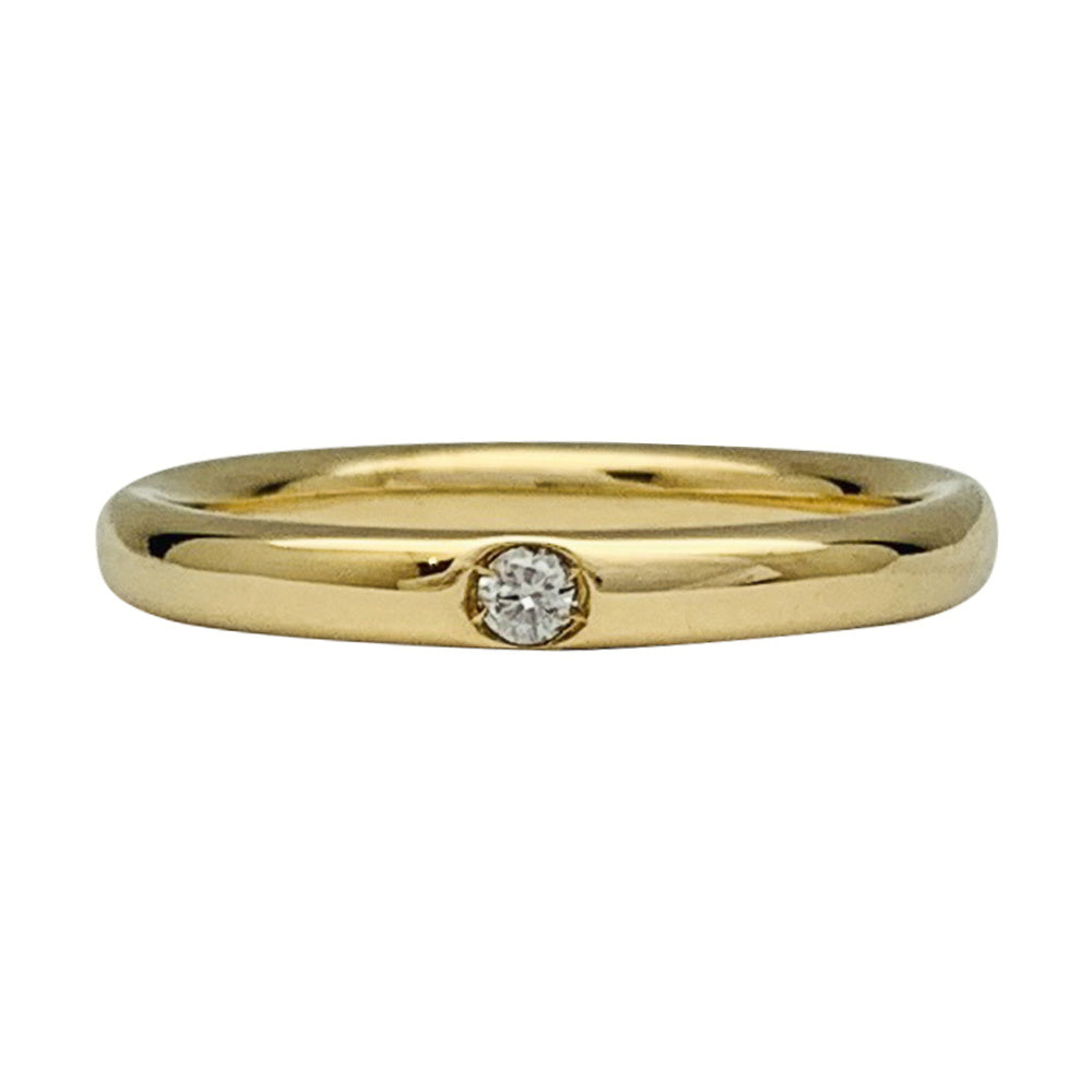 Pomellato "Lucciole" ring in yellow gold, diamond.