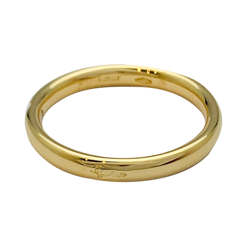 Pomellato "Lucciole" ring in yellow gold, diamond.