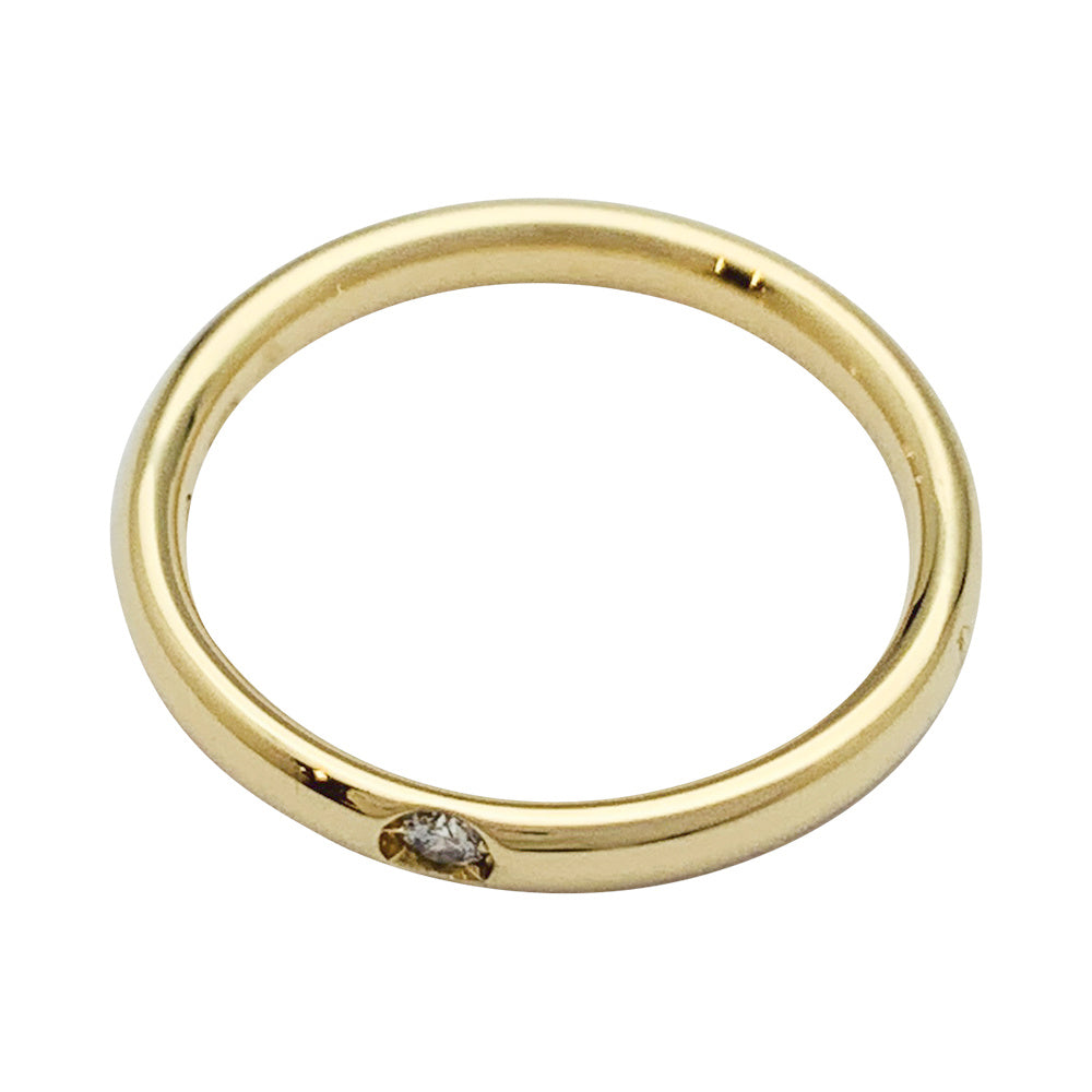 Pomellato "Lucciole" ring in yellow gold, diamond.