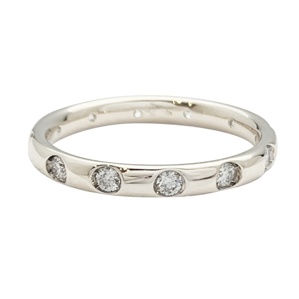 Bague Pomellato,"Lucciole", or blanc, diamants.