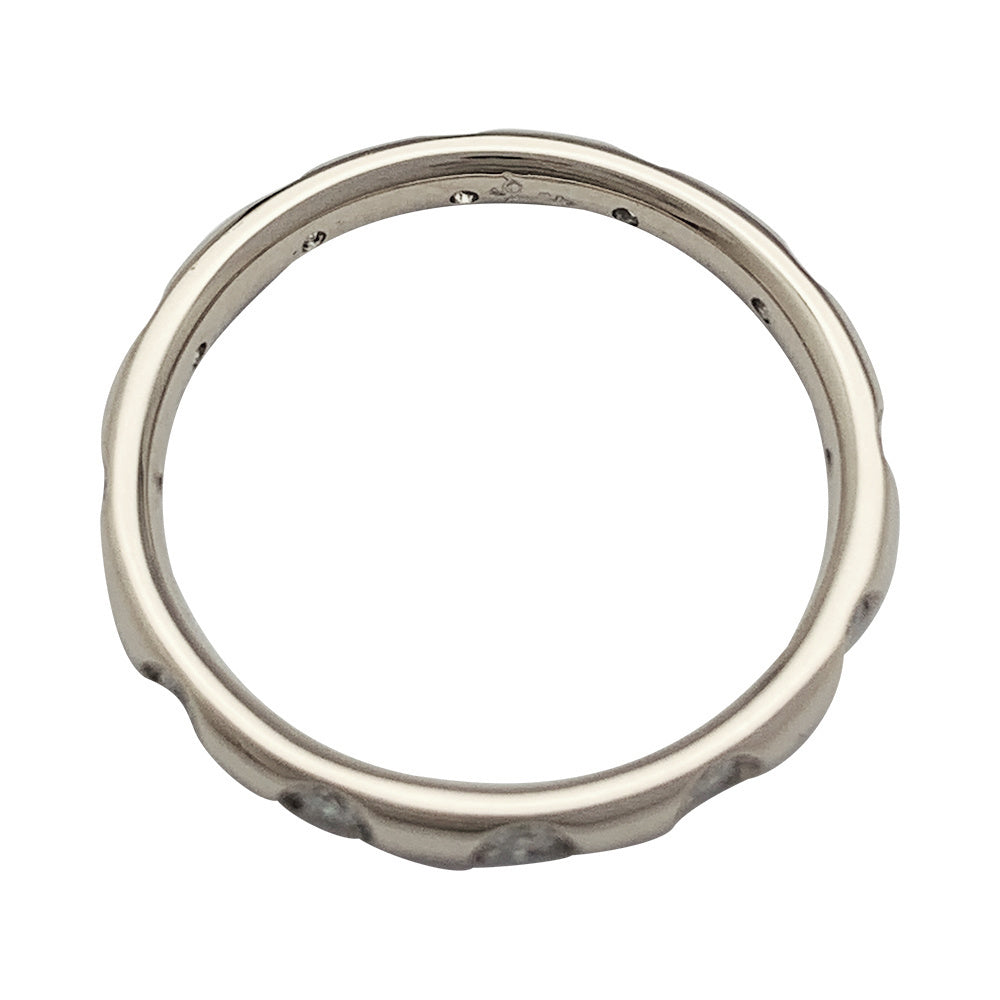 Pomellato ring, "Lucciole", white gold, diamonds.