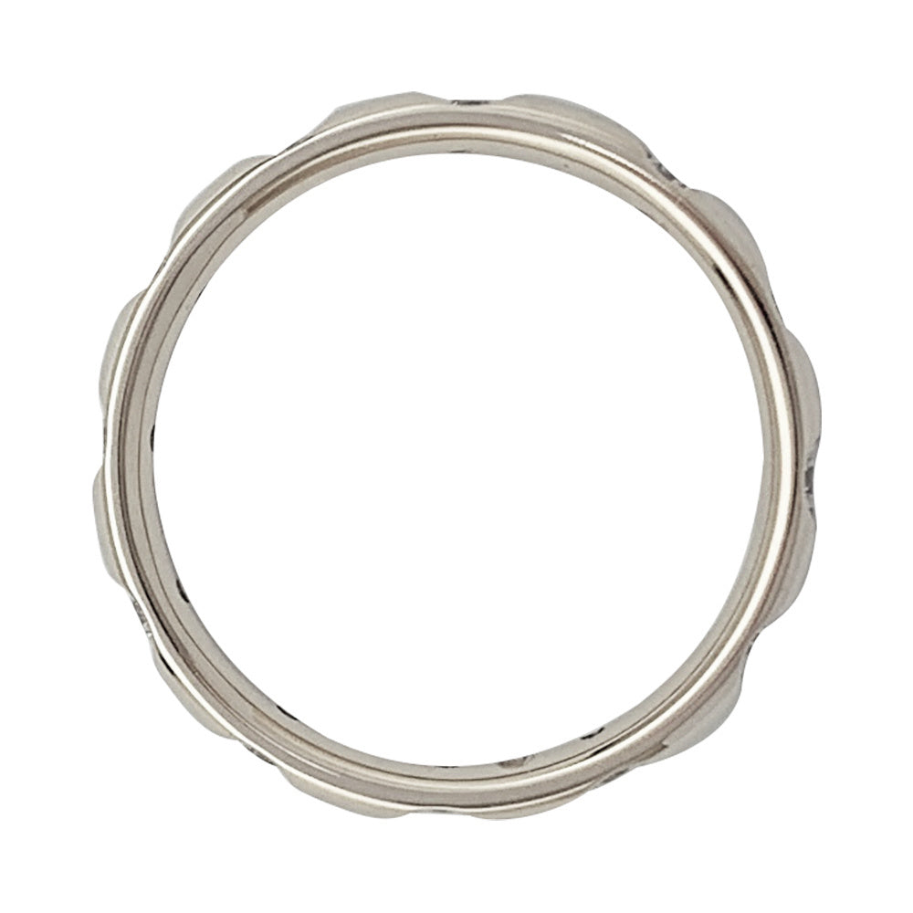 Pomellato ring, "Lucciole", white gold, diamonds.