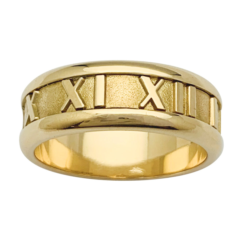 Tiffany & Co. ring, "Atlas", yellow gold.
