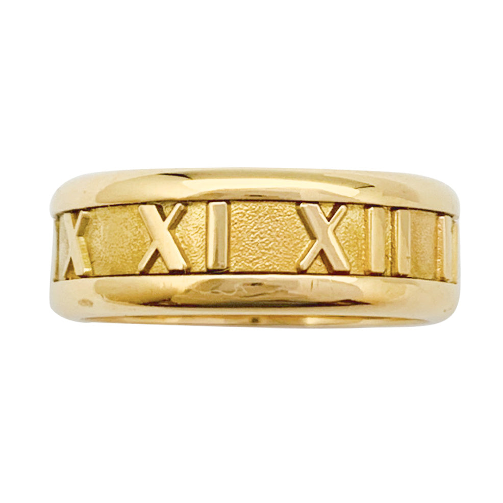 Bague Tiffany & Co., "Atlas", or jaune.