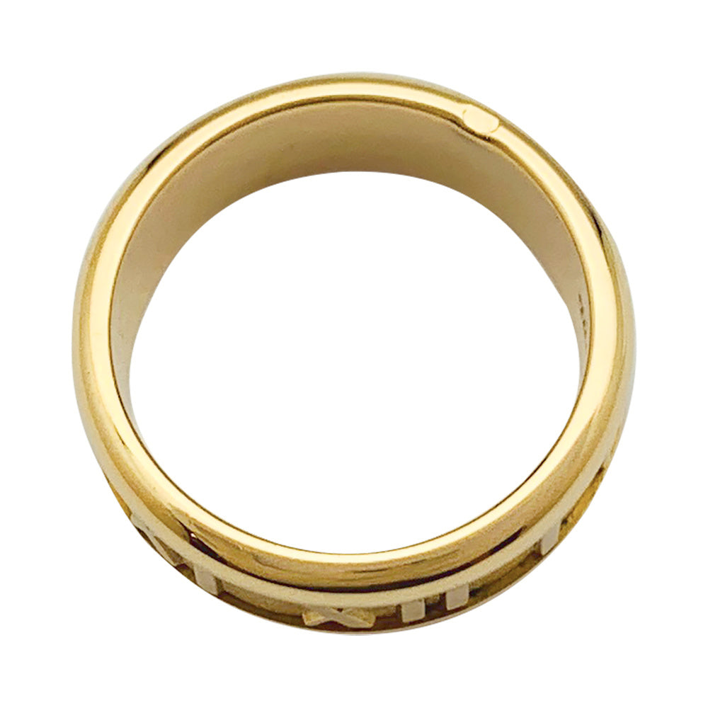 Tiffany & Co. ring, "Atlas", yellow gold.