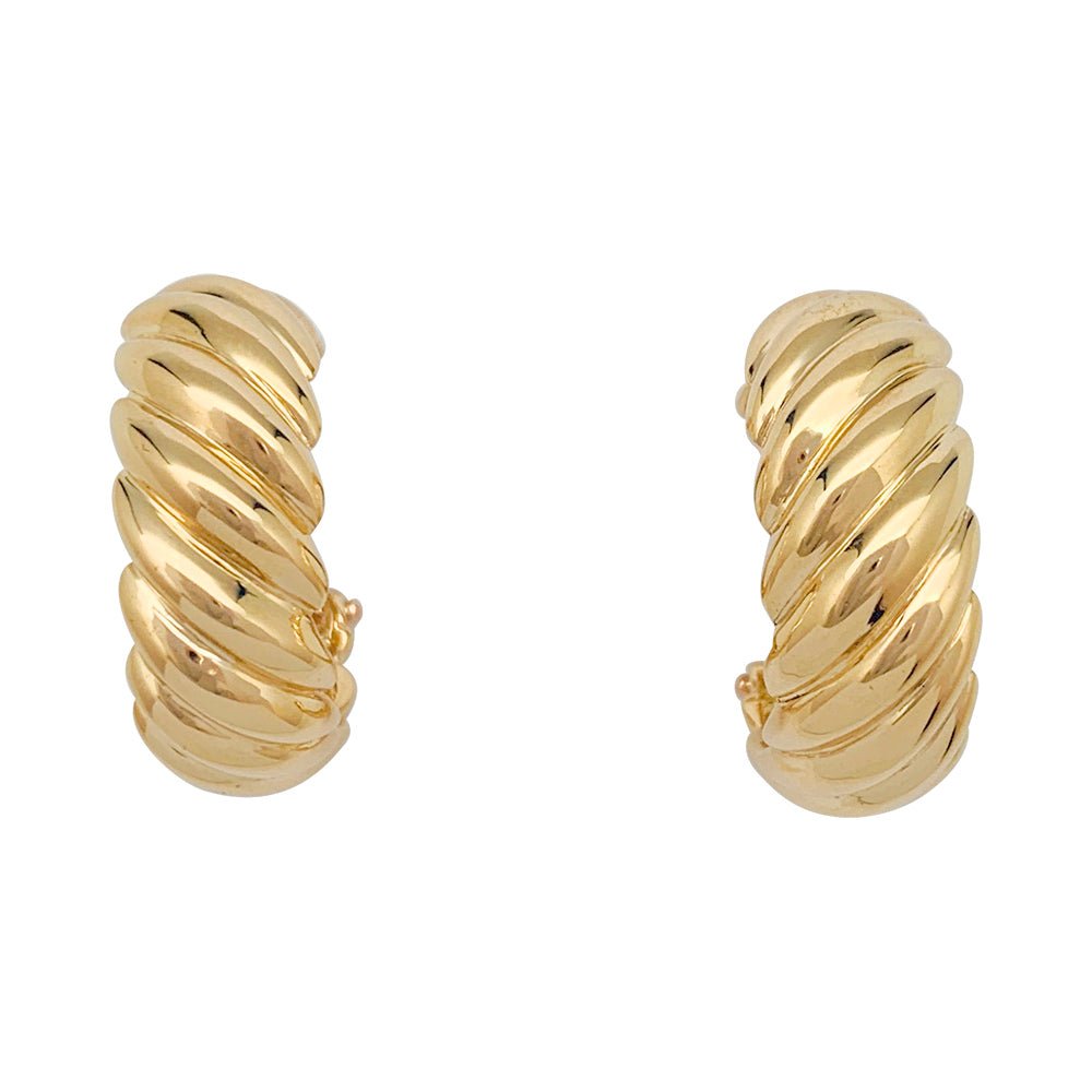 Boucles d'oreilles Hermès vintage. - Maison Eloe