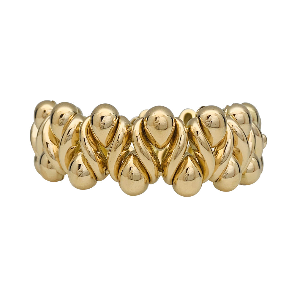 Bracelet Boivin, "Danaïde", or jaune.
